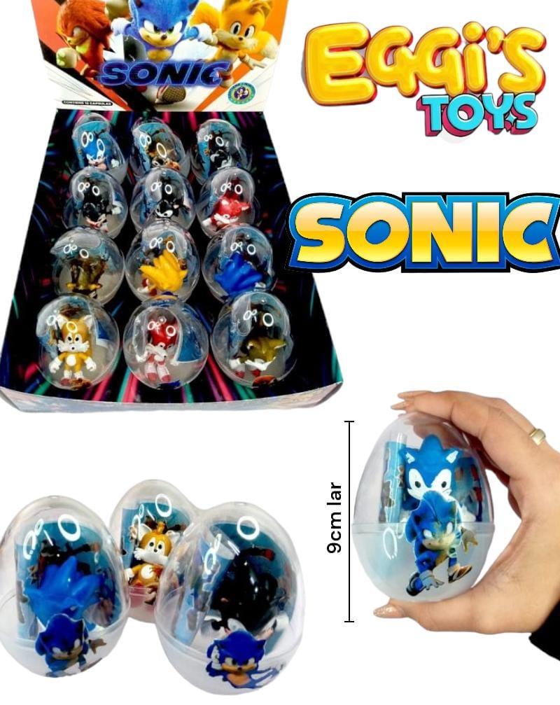 EGGIS Sonic ( Huevo minitoy + stickers )
